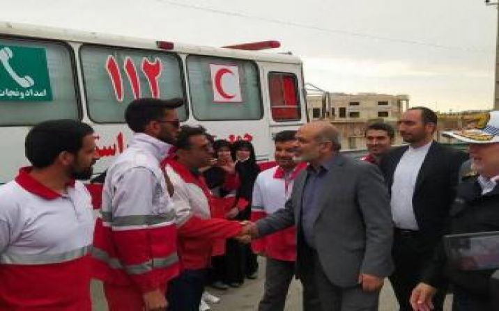 بازدید وزیر کشور از طرح ملی خدمات نوروزی هلالاحمر قم بازدید وزیر کشور از طرح ملی خدمات نوروزی هلالاحمر قم